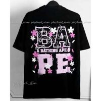 Áo Thun BAPE PINK Unisex Cotton 280gsm