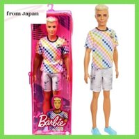 Áo thun Barbie Ken Fashionista đầy màu sắc [3 tuổi trở lên] GRB90