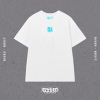 Áo Thun BASIC Màu Trắng Xanh Dương