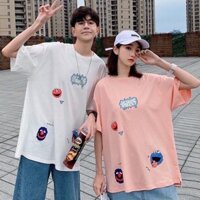 Áo thun basic nam nữ form oversize Unisex. Áo phông trơn form rộng tay lỡ 100% cotton 4 chiều thoáng mát dày dặn