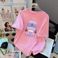 Áo Thun Bầu, Áo Bầu Dáng Suông Chất Cotton Mềm Mại Cho Mẹ Bầu - Thoải Mái, Phong Cách