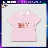 Áo Thun Bé Gái Đi Học, Đồ Mùa Hè Cho Bé Đi Biển Đi Chơi Chính Hãng Jump Up