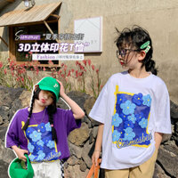 ÁO THUN BÉ GÁI FORM RỘNG BÉ GÁI 20kg-50kg mang xinh xắn hàng quảng châu siêu sang chảnh KIDS GENZ