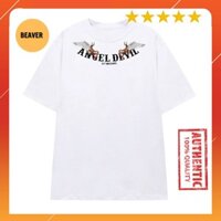 Áo thun Beaver Tee Angel Devil Local Brand tay lỡ form rộng nam nữ Unisex Freeship Extra