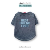Áo Thun “Best Friend Ever” Cho Chó Hàng Xuất Khẩu Cao Cấp