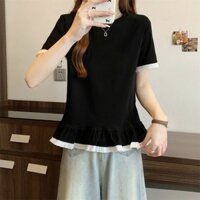 Áo thun BIGSIZE cộc tay M81165 55-95KG [BOON BOON BIGSIZE]