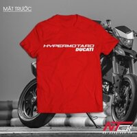 Áo Thun Biker - Ducati Hypermotard 01 Unisex Nam Nữ tay ngắn có Big Size Cho (40kg-110kg)