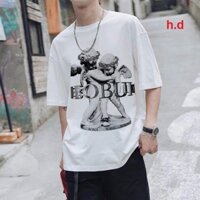 Áo thun bobui tay ngắn , vải cotton  màu đen, trắng, đỏ thời thượng