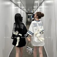 Áo thun bóng chày áo nữ 13 de marzo QCCC