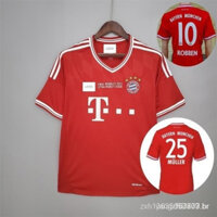 Áo thun bóng đá vô địch S-XXL 2013 2014 Bayern Munich Retro Edition 13 / 14