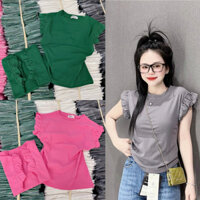 Áo Thun Borip Tay Nhún Dáng Ôm Nhẹ Có Độ Co Giãn Mã A2