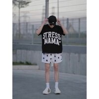 Áo thun Boxy in logo Tressmama