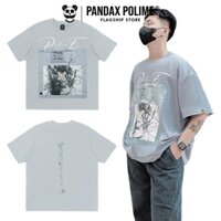 Áo thun boxy local brand 280gsm form ngắn tay lỡ cotton 2 chiều cặp đôi nam nữ bigsize px pandaxvn polime
