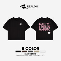 Áo Thun Boxy Nam Nữ 100% Cotton 250gsm Cao Cấp START REALON