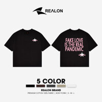 Áo Thun Boxy Nam Nữ 100% Cotton 250gsm Cao Cấp START REALON