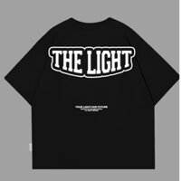 Áo Thun Boxy “ THE LIGHT Ver.1 “ 100% Cotton 2 Chiều 260Gsm ( Đã Xử Lí Co rút )-Street Wear