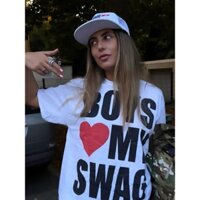 Áo thun Boys Love My Swag mặc phong cách trẻ trung, nam nữ mặc form cực đẹp