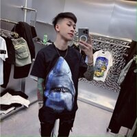 Áo Thun Cá Heo Xanh ❤ Áo Phông Cotton Dày Dặn Dáng Rộng Nam Nữ NA783