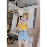 ÁO THUN CÀI NÚT VỀ LẠI  HÀNG NHẬP- túi rip xịn Ꮯɦấȶ Ꮮɨệʊ:  thun len gân . Có 3 màu. Size dưới 54kg vừa