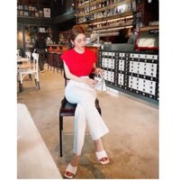 áo thun cánh dơi sát nách 3 màu - đen,Free size&lt;62kg