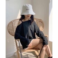 Áo thun cánh dơi trể vai