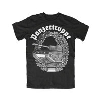 Áo thun cao cấp Tank Force Quân đội Quân đội Quân đội Bundeswehr Đơn vị Huy hiệu