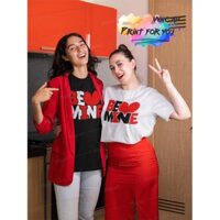 Áo thun cặp ngày Valentine “BE MINE” - Áo thun cotton Unisex T-Shirt ngày lễ tình nhân dành cặp đôi tình yêu