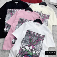 Áo thun CATUS Thỏ unisex SOOM CLOTHING áo thỏ phông nam nữ form thường 5 màu cotton