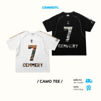 Áo Thun CEMMERY Local Brand Chính Hãng Camo Tee Áo Thun Unisex Nam Nữ  2 Màu