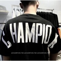 Áo Thun Champion Full Tay Áo Thun Unisex Champion Chất Vải Cotton Định Lượng 250g