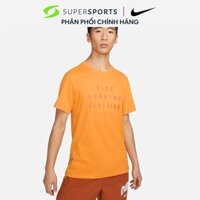 Áo Thun Chạy Bộ Nam Nike Dri-Fit Run Division Running - Cam FD0123-836