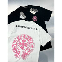 Áo thun Chrome Heart Tổng Hợp các Mẫu Cháy Phố Cực Hot Unisex 2024 - Sản phẩm Full Tem Tag Túi Zip