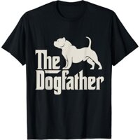 Áo thun chủ sở hữu chó ngộ nghĩnh The Dog Father American Bull