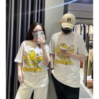 Áo Thun Chữ Vàng Cao MC House, Đủ Tem Mac Chất Vải Dày 100% Cotton Định Lượng 250g