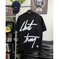 Áo Thun Chuột Trắng Form Rộng Vải Cotton Cao Cấp Siêu Dày