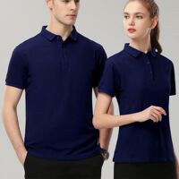 Áo Thun Có Cổ Andromeda Cá Sấu 4 Chiều Màu Xanh Đen Nam Nữ - XXXL