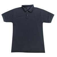 Áo Thun Có Cổ Cá Sấu 4 Chiều thoitrang24h Màu Xám Đậm Lông Chuột Đồng Phục Nam Nữ - M