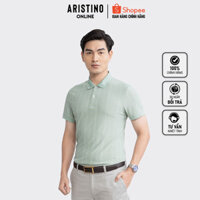 ÁO THUN CÓ CỔ NGẮN TAY 𝐀𝐑𝐈𝐒𝐓𝐈𝐍𝐎 APS055S3