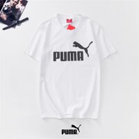 Áo Thun Có Cổ Tay Ngắn Mùa Hè 2019 Chính Hãng Của Puma_couple _ Áo Cổ Tròn Đơn Giản Cho Nữ Và Áo Thoải Mái Cho Nam