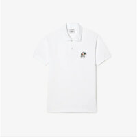 Áo thun có cổNew Lacoste x Netflix Sex Education White Classic Fit Polo