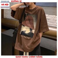 Áo thun CÔ GÁI  dêc thương đáng yêu , áo thun nam nữ đẹp unisex form dáng hàn quốc chất 3158