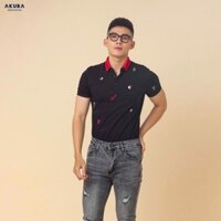 ÁO THUN CỔ POLO 02D211 - AKUBA