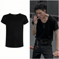 Áo Thun Cổ Rộng Chất Cotton Cao Cấp | Wanes Scoop Neck Tee