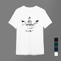 Áo Thun Cổ Tròn 𝐀𝐃𝐈𝐃𝐀𝐒 - A8 - Áo Phông Nam Nữ Phong Cách Thể Thao Năng Động Chất liệu cao cấp thoáng mát dễ phối đồ