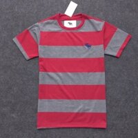 Áo thun cổ tròn ABERCROMBIE phối sọc thời trang cao cấp (05)