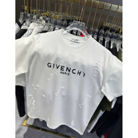 Áo thun cổ tròn from mát hàng GIVENCHY