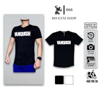 Áo thun cổ tròn tập gym nam DO GYM SHOP vạt bầu, chất thun lạnh thoáng mát khi chơi thể thao, mặc nhà