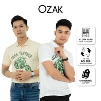 Áo Thun Cổ Trụ Ozak 32056