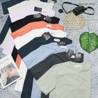 Áo Thun Cổ Xẻ Edition Xuất Hàn Chính Hãng Vải CoolAir Form Overfit