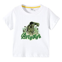 Áo thun cộc tay CT125 cotton Khổng lồ xanh The Hulk trẻ em